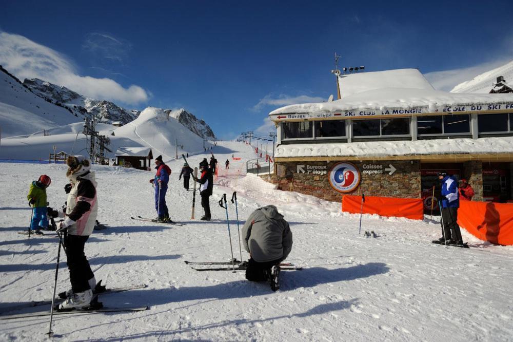 Studio En Pleine Montagne Avec Vue Sur Marmottes ラ・モンジー エクステリア 写真